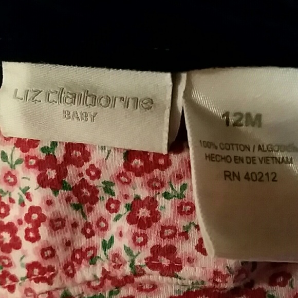 Liz claiborne "BABY Plush dress#free blouse - Picture 6 of 6